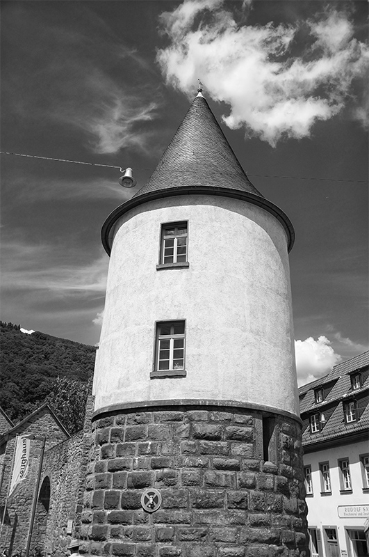 Heidelberg tower, lumiance layer