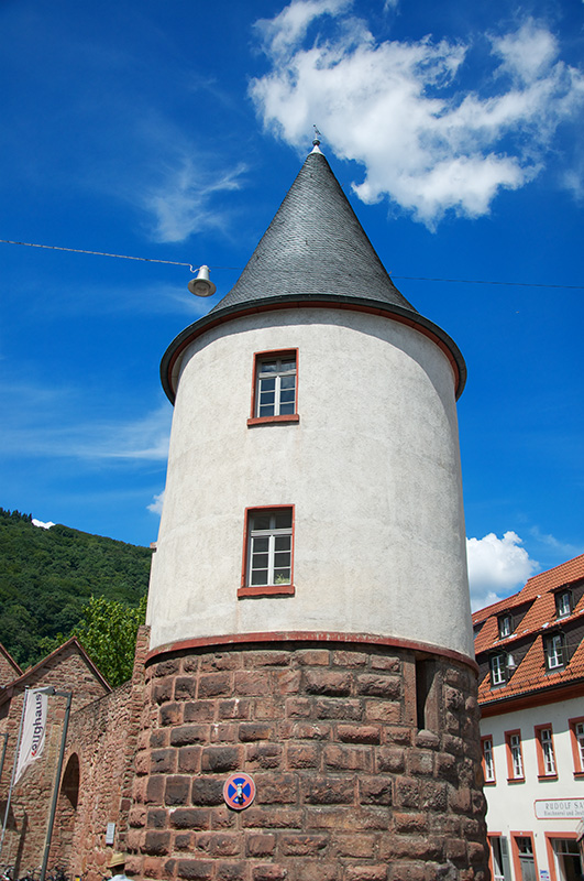 Heidelberg tower, starting image