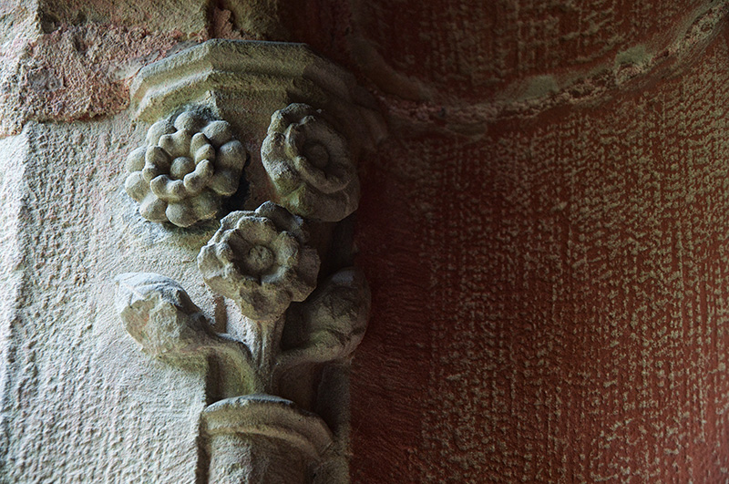 Carvings in the Cloister at Bad Wimpfen, Germany